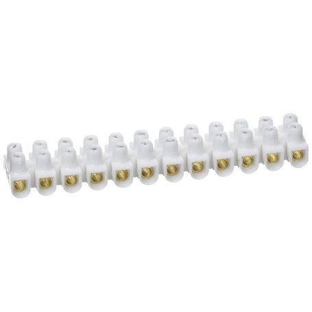 Borne de Raccordement Nylbloc Legrand - 12 Bornes Blanc 6 m² 41A