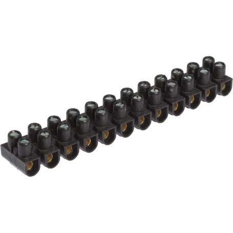 Borne de Raccordement Nylbloc 12 Plots - Legrand - 24A Noir