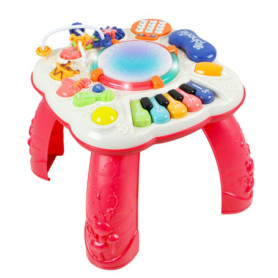 Table d'Activités Musicale Little Star - Jouet Éducatif Interactif pour Enfants