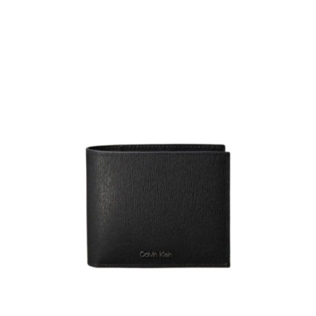 Portefeuille Calvin Klein Saffiano Noir pour Homme - Élégance et Simplicité