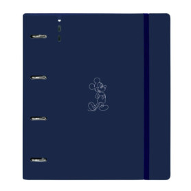Classeur Safta Mickey Mouse Good Day - 4 Anneaux 35 mm avec Recharge A4