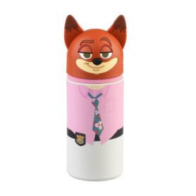 Trousse Scolaire Extensible Disney Zootopia - Nick Wilde en Silicone
