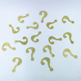 Lot de 100 confettis dorés pailletés pour vos fêtes