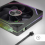 Kit de Ventilateurs ARGB 120mm Mars Gaming avec Éclairage Infinity Mirror
