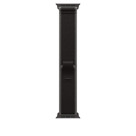 Bracelet Apple Watch Trail Loop 49 mm Noir/Charbon M/L