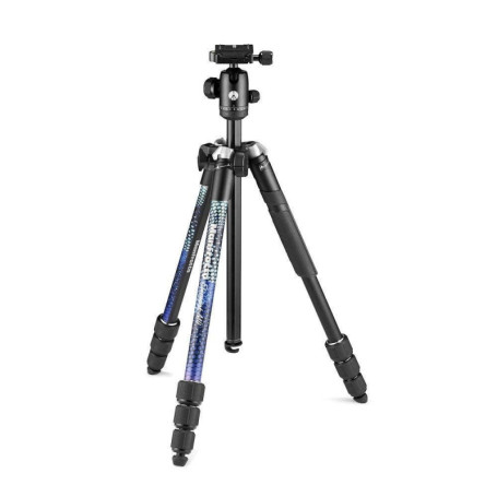 Trépied de Voyage Manfrotto Element MII en Aluminium Bleu avec Rotule et Sac