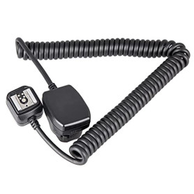 Câble Flash TTL Spiralé pour Canon - Déclencheur à Distance