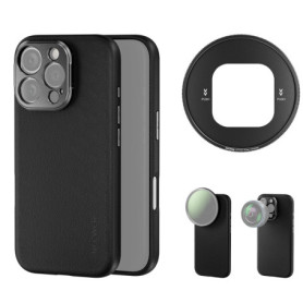 Étui de Protection NEEWER pour iPhone 16 Pro avec Supports d'Objectif et Adaptateur de Filtre