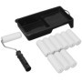 Kit de Peinture Professionnel AiQInu - 12 Pièces avec Rouleaux et Accessoires