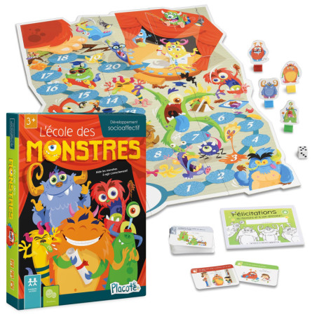 Placote – L'école des monstres : Jeu éducatif pour enfants de 3 à 6 ans