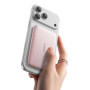 Baseus Picogo Powerbank 10000mAh - Chargeur Sans Fil MagSafe Ultra Slim Rose