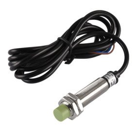 Capteur de Proximité Inductif Cylindrique Heschen PR12-4AC - Détection 4 mm, 100-240 VAC