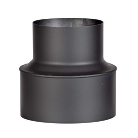 Réduction Firefix R150/Ü3 pour Tuyaux de Fumée Noir 200 à 150 mm