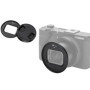 Kit d'Objectif JJC 3 Pièces pour Canon PowerShot V1 avec Adaptateur et Bouchon