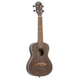 Ukulélé Concert Acoustique Ortega Guitars – Série Earth en Okoumé Noir
