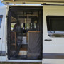 Moustiquaire Coulissante pour Porte de Camping-Car Mercedes Sprinter - Protection Anti-Insectes