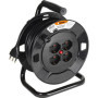 Enrouleur de Câble Bticino S2620 - Rallonge Électrique 20m avec 4 Prises Schuko