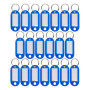 Porte-Clés Étiquettes Colorées WINTEX - 20 Pièces en Plastique Résistant - Idéal pour Organisation