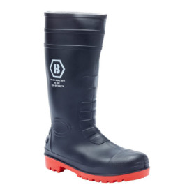 Bottes de sécurité Blackrock Rouge avec embout en acier