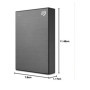Disque Dur Externe Portable Seagate One Touch 2To avec Chiffrement et Services Inclus