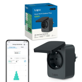Prise Connectée Extérieure Tapo P410M - WiFi, IP54, Compatible Alexa et Google Home