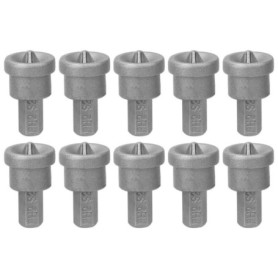Ticfox 10 Embouts Dimpler PH2 pour Cloisons Sèches avec Butée de Profondeur