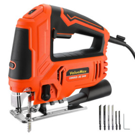 Scie Sauteuse ValueMax 850W avec Vitesse Réglable et 6 Lames