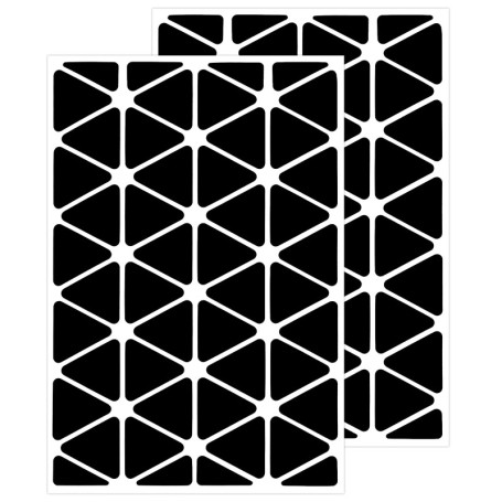 Kit de 2 Autocollants Réfléchissants VINATO pour Vélo et Scooter