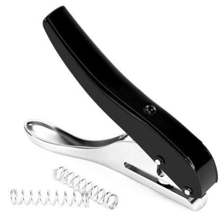 Perforatrice QWORK en Métal - Trou Rond de 10 mm pour Cartes et Feuilles