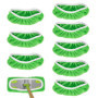 Chiffons Humides Réutilisables en Microfibre QWORK - 8 Pièces pour Serpillères Swiffer