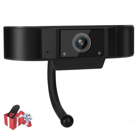 Webcam WIWACAM Full HD 1080P avec Microphone et Couvercle pour PC et Mac