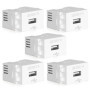 Adaptateur USB 220V à 5V 2,1A - Chargeur Compact pour Appareils Mobiles