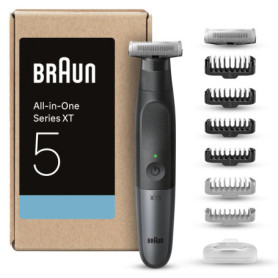 Tondeuse Électrique Braun Series X XT5270 - Hybride Barbe et Corps