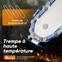 Mini Tronçonneuse à Batterie 6 Pouces, 1000W Brushless Tronconneuse Electrique Sans Fil pour Jardin, 4000mAh Tronçonneuse Elague