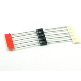 Diodes Schottky POPESQ - Pack de 5 Remplacements SR220 à SR280