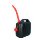 Jerrican Carburant 10L Carpoint - Noir avec Bec Verseur Flexible