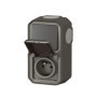Prise Étanche et Interrupteur Va-et-Vient IP55 Anthracite - Legrand Plexo