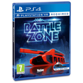 Battlezone VR pour PS4 - Expérience de jeu immersive