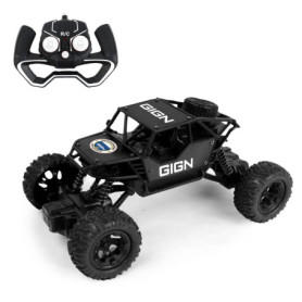 Voiture Télécommandée GIGN 1/18 Turbo Challenge - Prêt à Rouler Noir