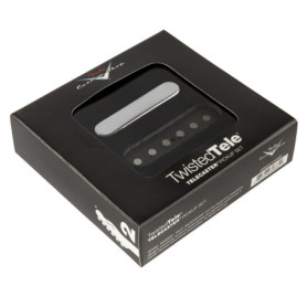 Fender Custom Shop Twisted Telecaster Micros Noir/Nickel