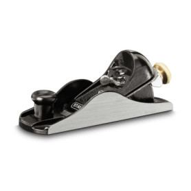 Rabot à Recaler STANLEY 180mm - Métal Résistant et Réglage Rapide