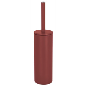 Brosse WC Akira avec Support Acier - Design Élégant en Bordeaux