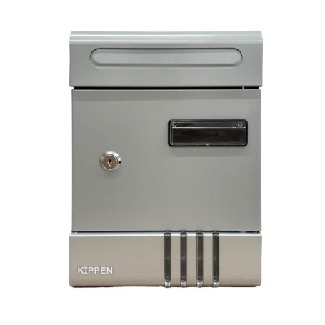 Boîte aux Lettres Kippen House Argentée - Élégante et Résistante