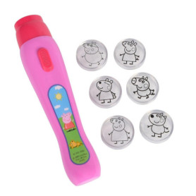 Projecteur Lumineux Peppa Pig - Simba Toys avec 6 Images Interchangeables