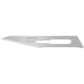 Lames de Scalpel N° 11 MARTOR - 10 Pièces pour Couteaux de Bricolage