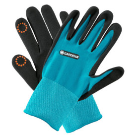 Gants de Jardinage Imperméables Gardena - Taille 8/M avec Design Mobile Touch
