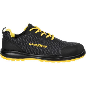 Chaussures de Sécurité Goodyear Respirantes Noires - S3, Taille 42