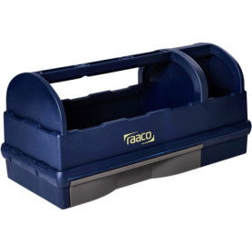 Caisse à Outils Ouverte Raaco - Boîte de Rangement Bleue