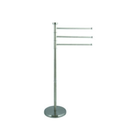 Porte-serviettes en Acier Inox 3 Branches - MSV