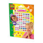 Boucles d'oreilles autocollantes joyeuses pour enfants - 80 motifs colorés